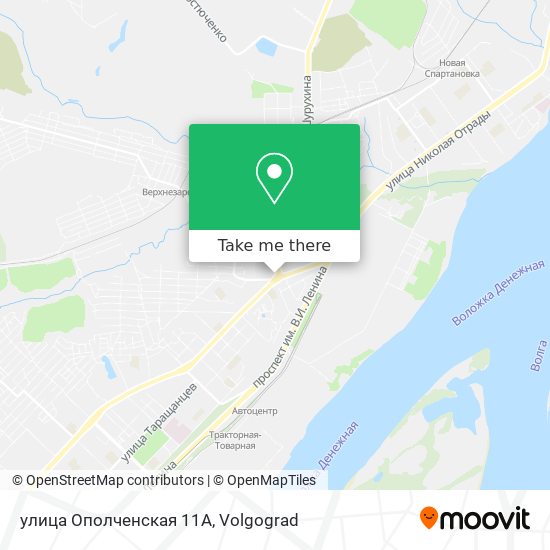 улица Ополченская 11А map