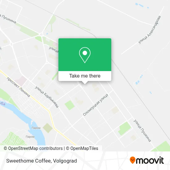 Sweethome Coffee map