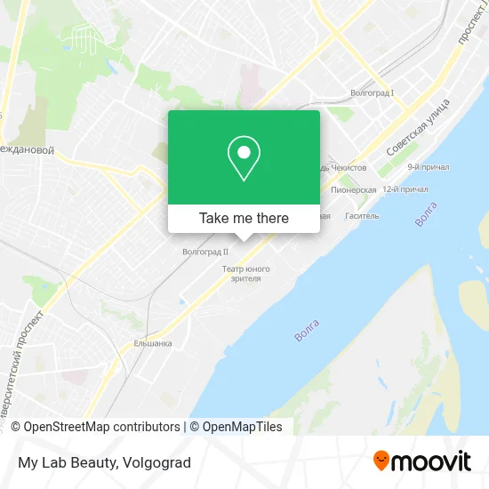 My Lab Beauty map