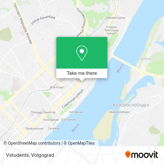 Vstudents map