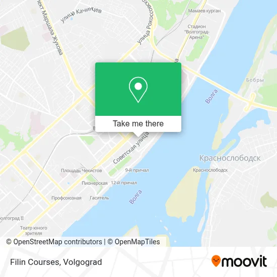 Filin Courses map