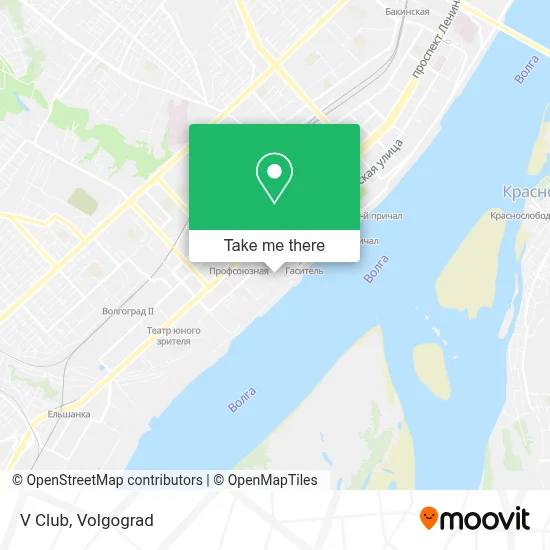 V Club map