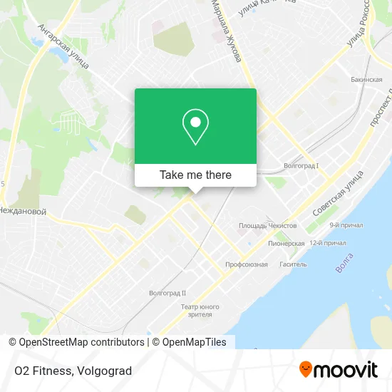 O2 Fitness map