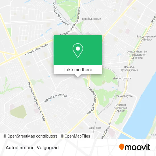 Autodiamond map