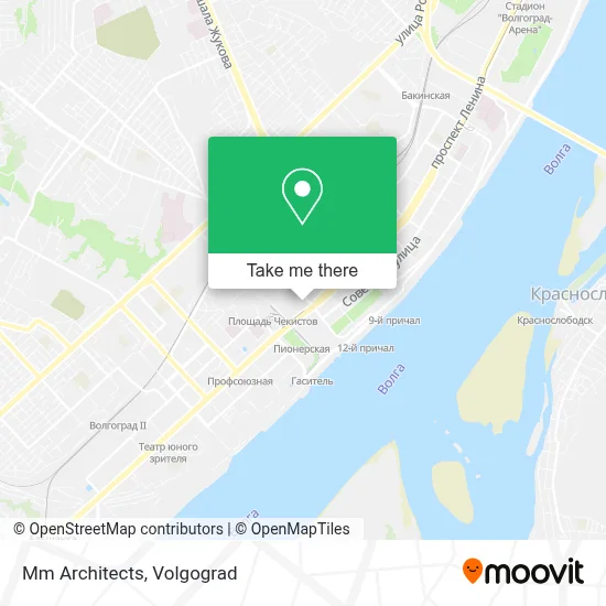 Mm Architects map