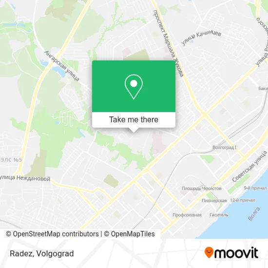 Radez map
