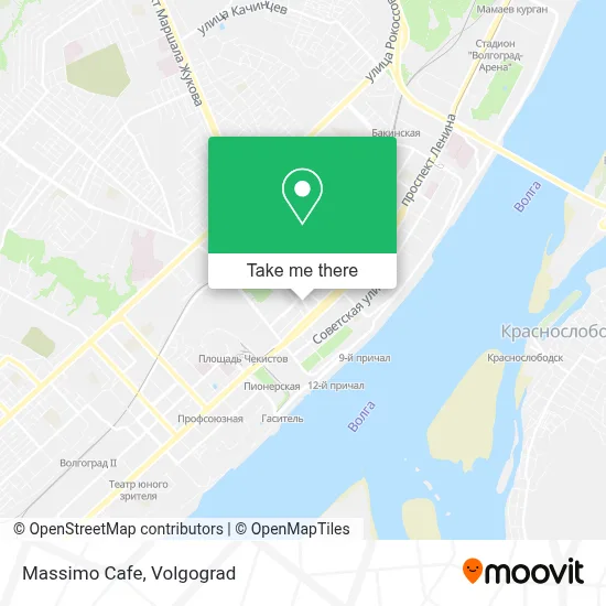 Massimo Cafe map