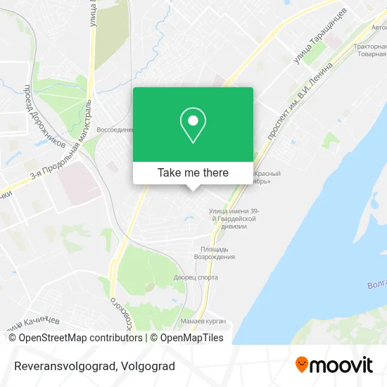 Reveransvolgograd map
