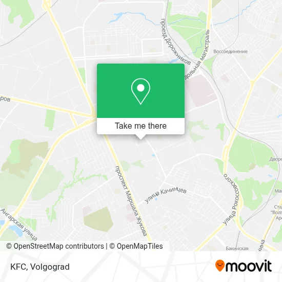 KFC map