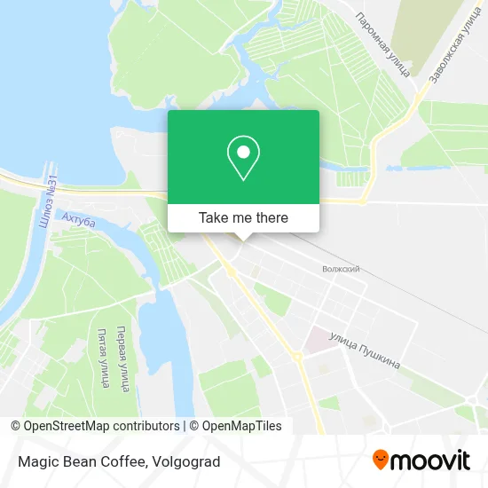 Magic Bean Coffee map