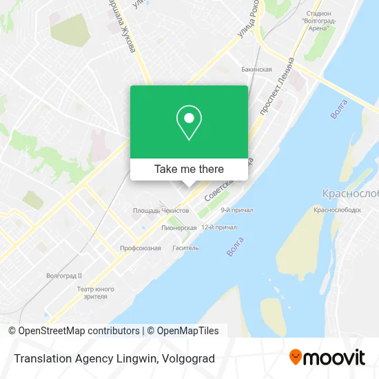 Translation Agency Lingwin map