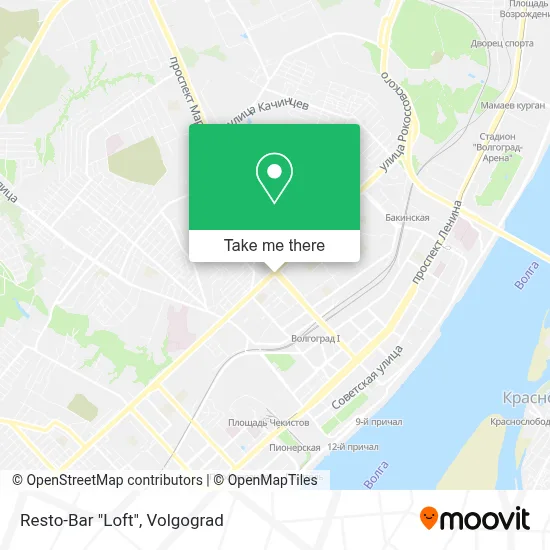 Resto-Bar "Loft" map