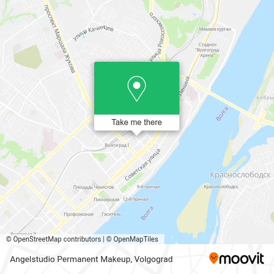 Angelstudio Permanent Makeup map