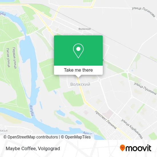 Maybe Coffee map