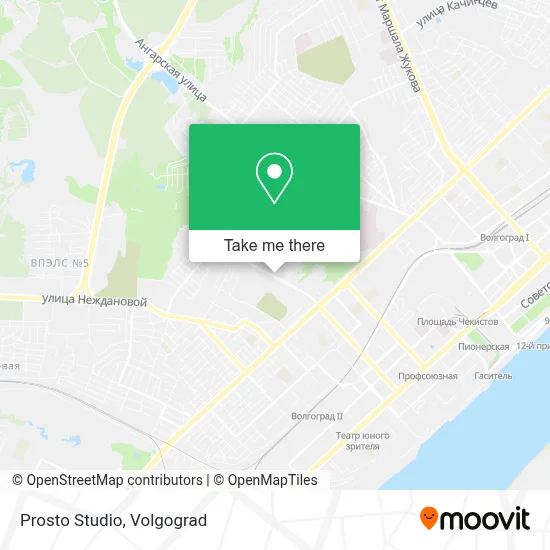 Prosto Studio map