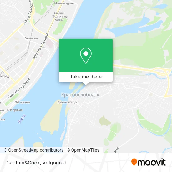 Captain&Cook map