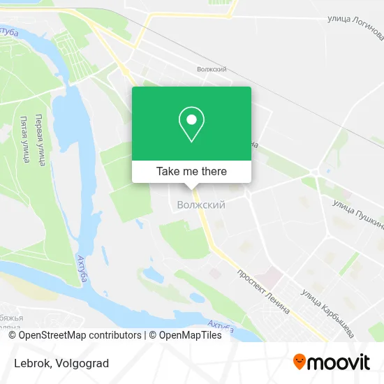 Lebrok map