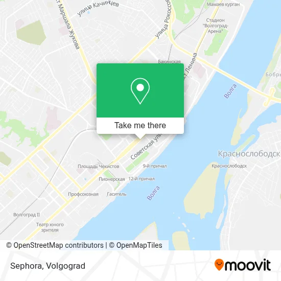Sephora map