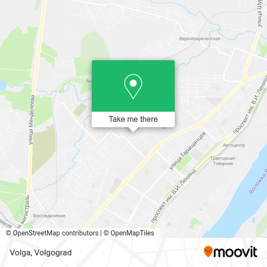 Volga map