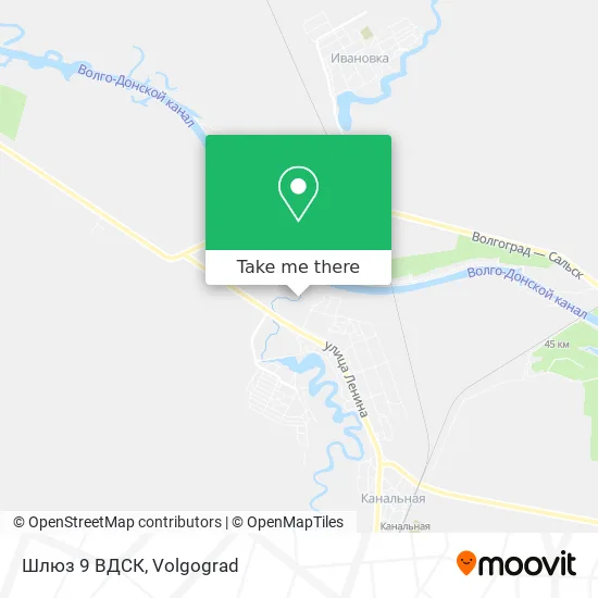 Шлюз 9 ВДСК map