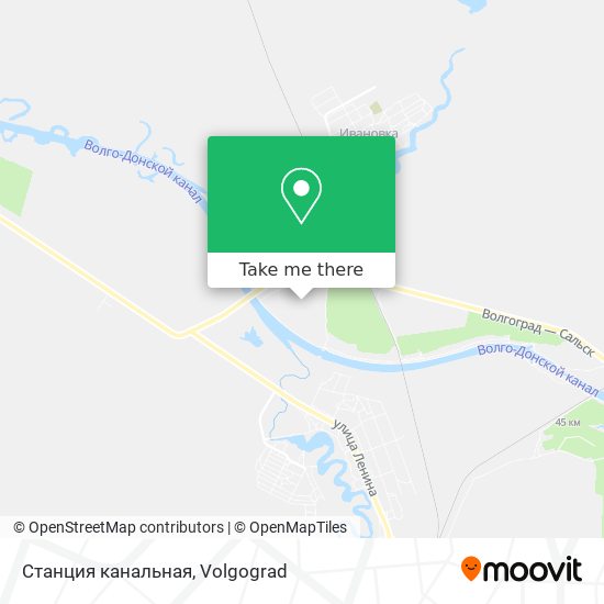 Станция канальная map