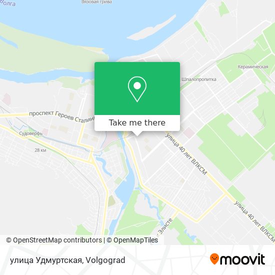 улица Удмуртская map
