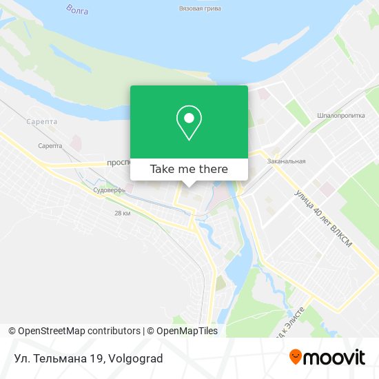 Ул. Тельмана 19 map