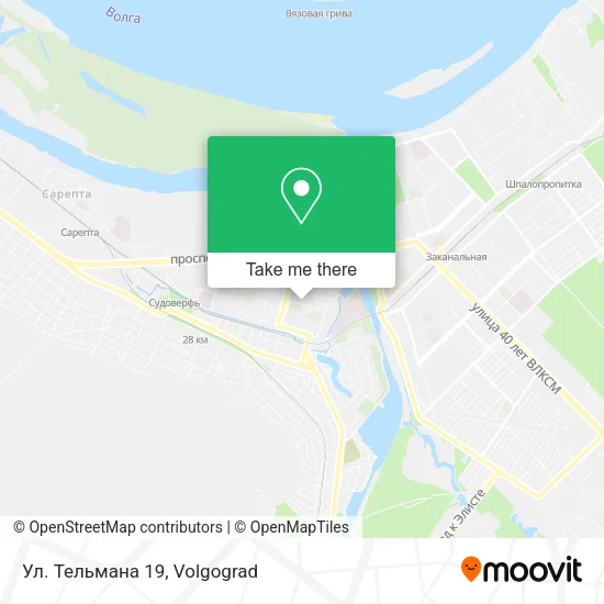 Ул. Тельмана 19 map