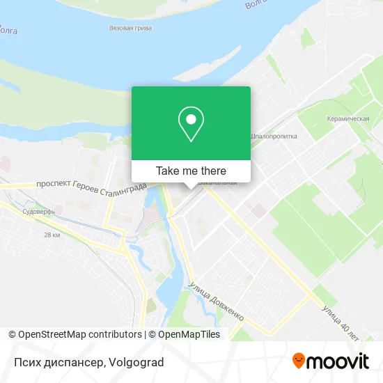 Псих диспансер map