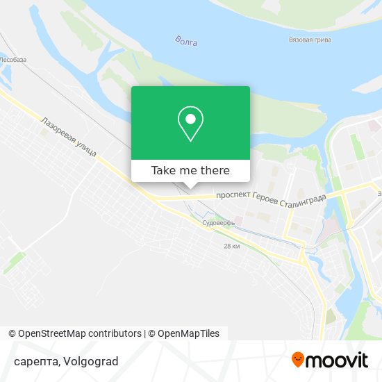 сарепта map