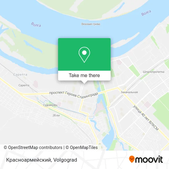 Красноармейский map