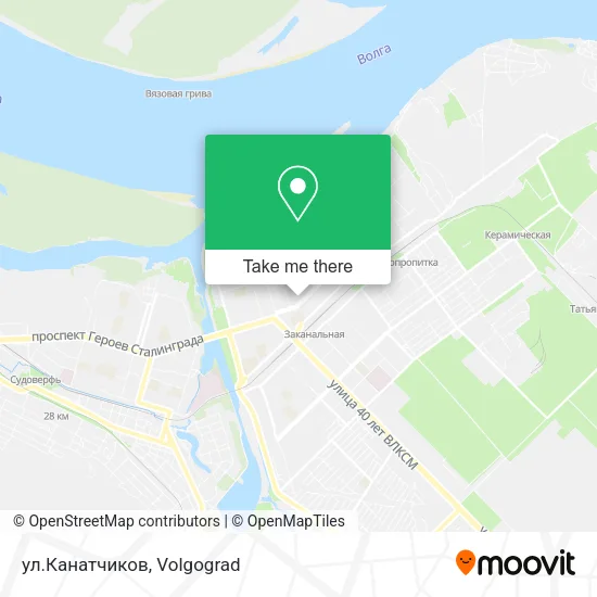 ул.Канатчиков map