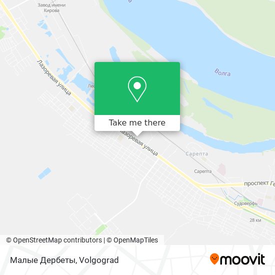 Малые Дербеты map