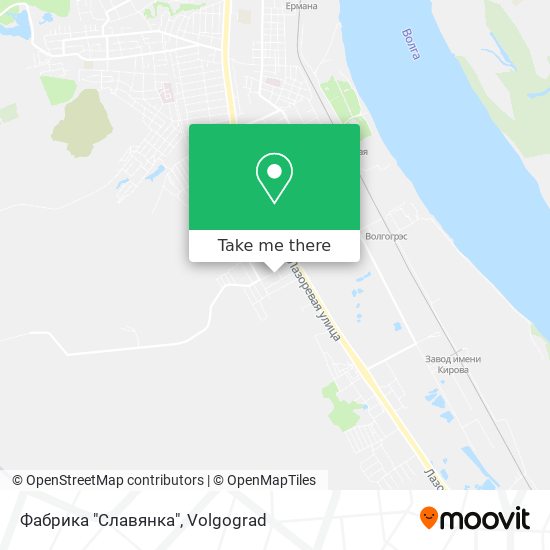 Фабрика "Славянка" map