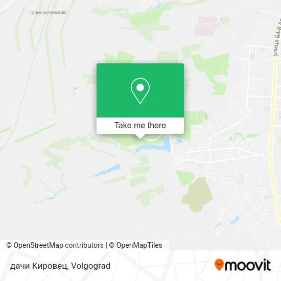 дачи Кировец map