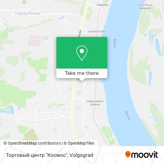Торговый центр "Космос" map
