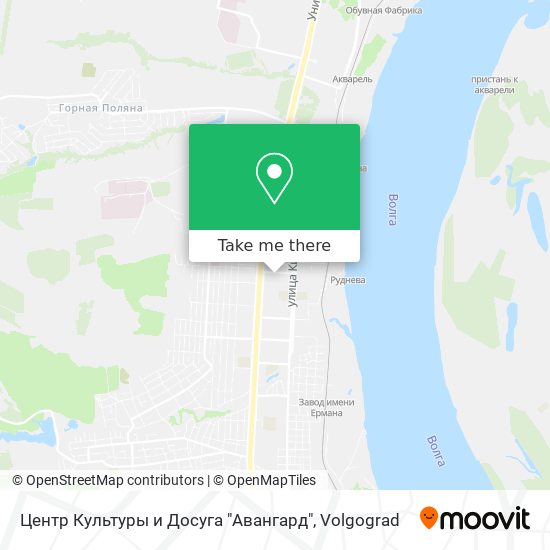Центр Культуры и Досуга "Авангард" map