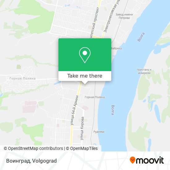 Воинград map