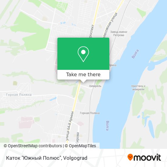 Каток "Южный Полюс" map