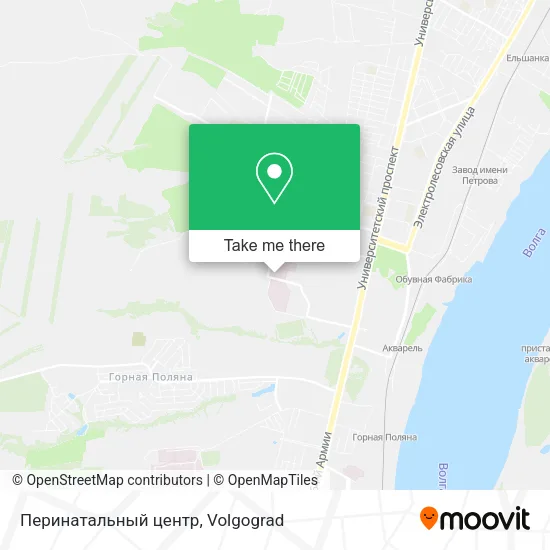 Перинатальный центр map