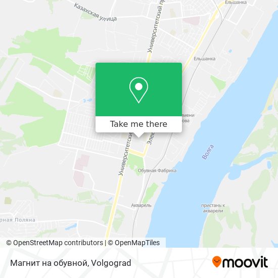 Магнит на обувной map