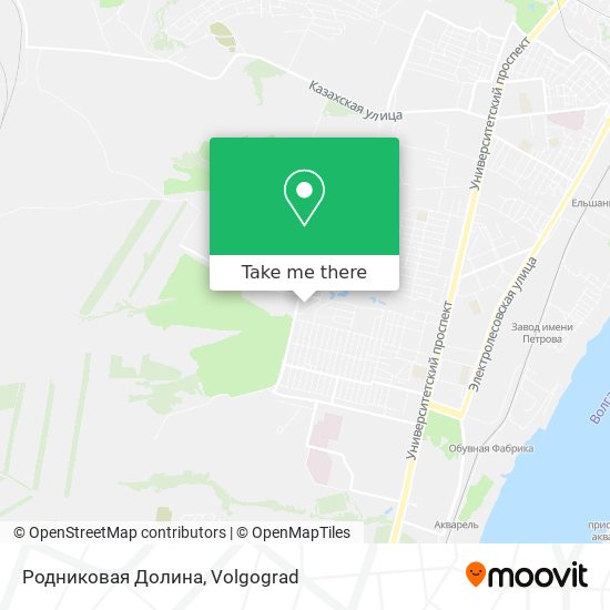 Родниковая Долина map