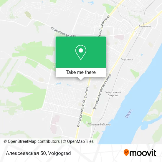 Алексеевская 50 map