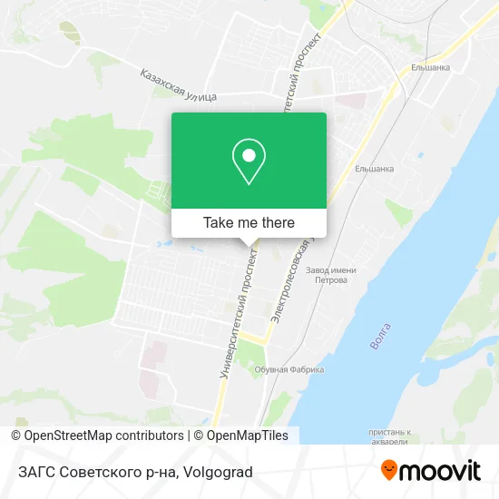 ЗАГС Советского р-на map