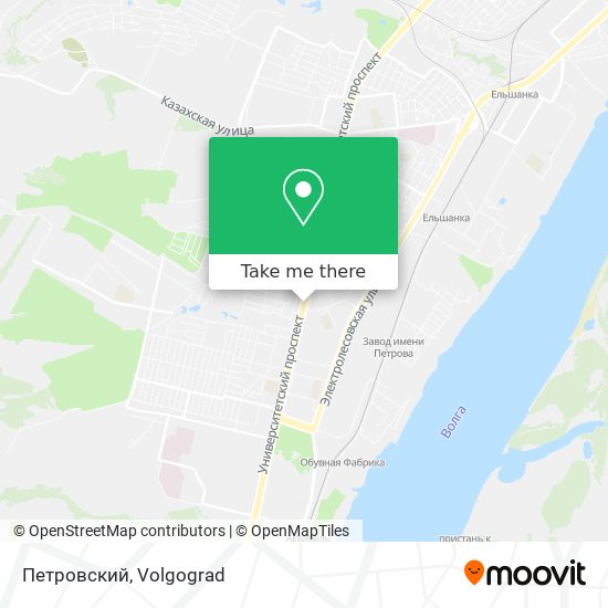 Петровский map