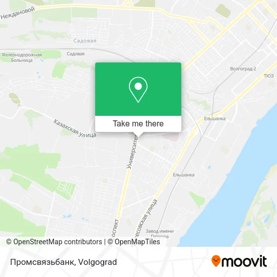 Промсвязьбанк map