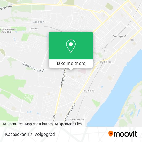 Казахская 17 map