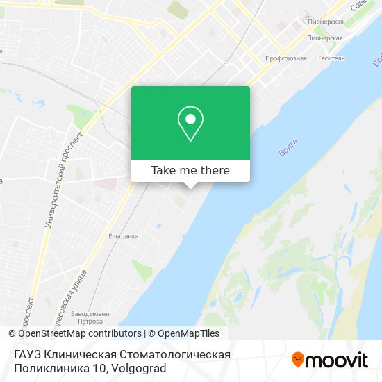 ГАУЗ Клиническая Стоматологическая Поликлиника 10 map