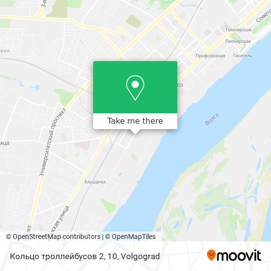 Кольцо троллейбусов 2, 10 map