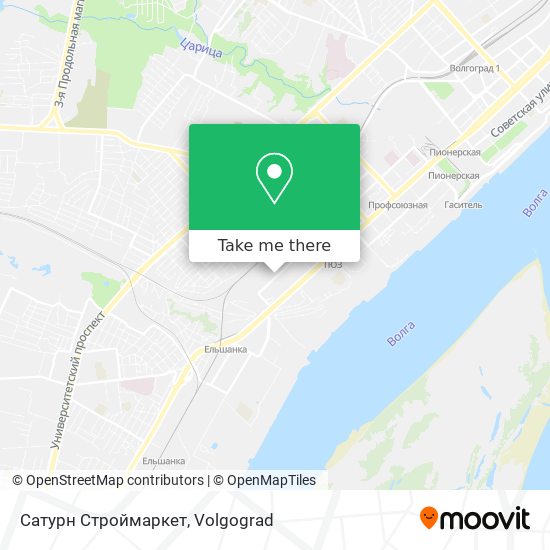 Сатурн Строймаркет map